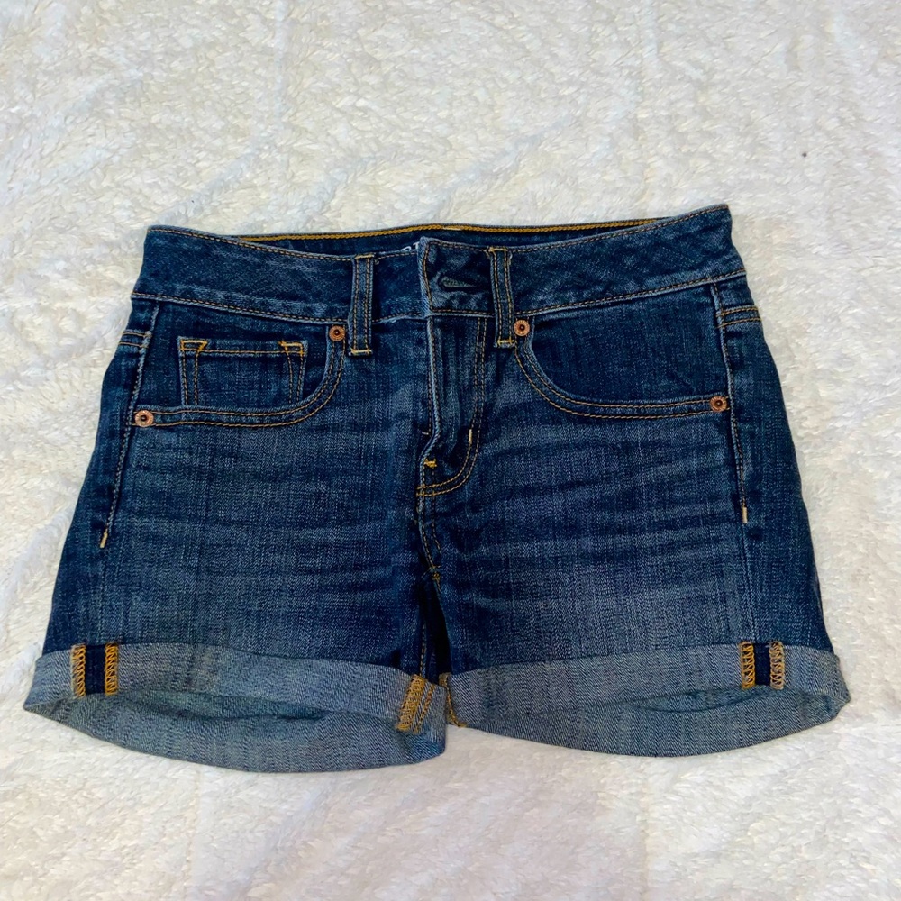 American Eagle Midi Jean Shorts